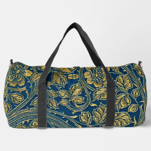 Golden Blossom Elegante Duffle Bag