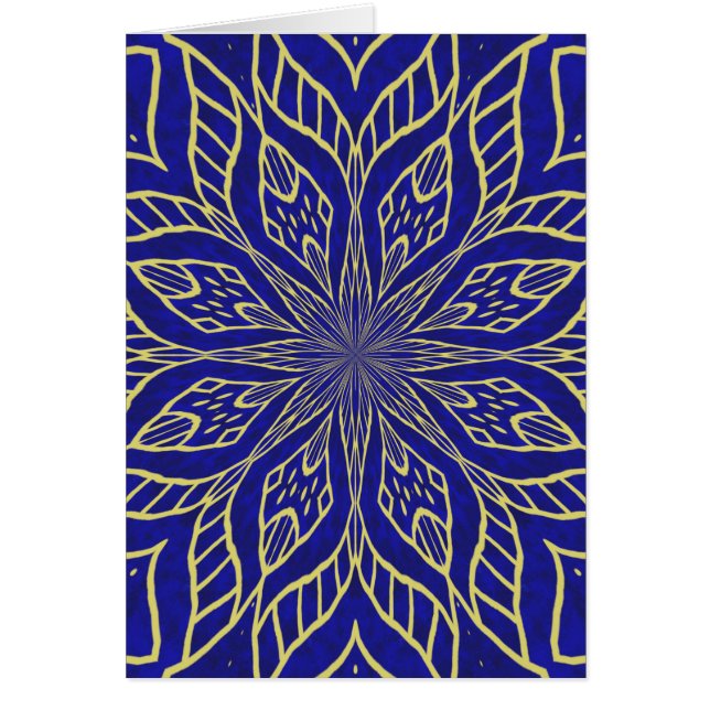 Golden Blume Mandala (Vorne)