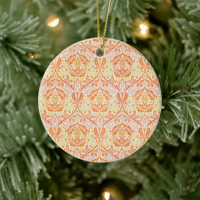 Golden Bough Pattern (von William Morris) Keramik Ornament (Baum)