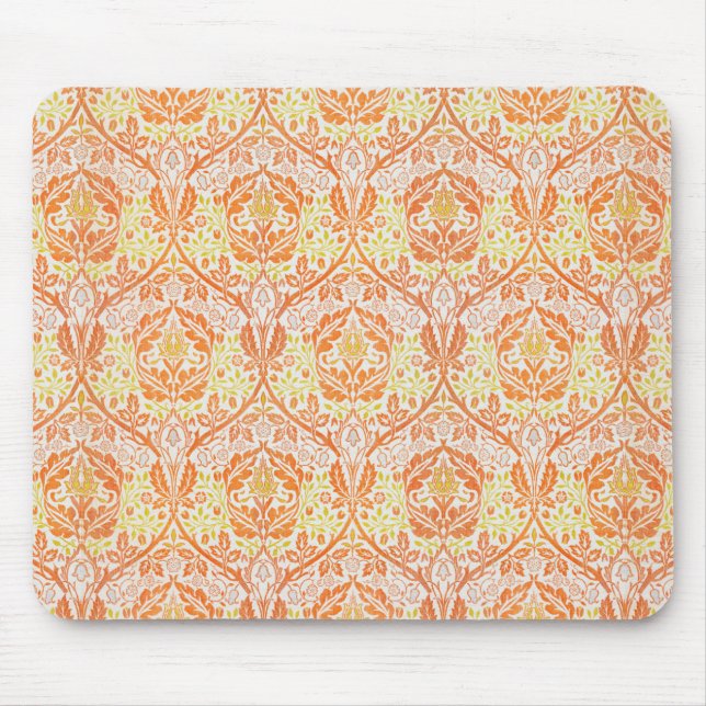 Golden Bough Pattern (von William Morris) Mousepad (Vorne)