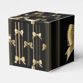 Golden Bow Decorative Box Geschenkschachtel