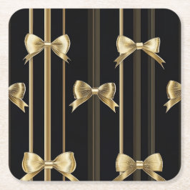 Golden Bow Elegance Untersetzer