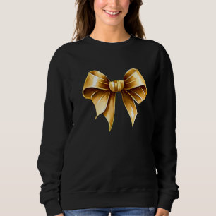 Golden Bow Sweatshirt