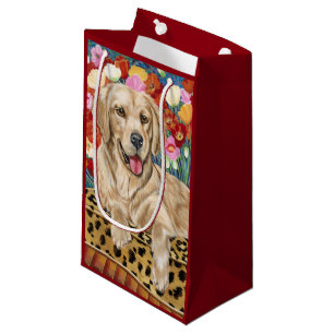 Golden Boy Retriever Kleine Geschenktüte