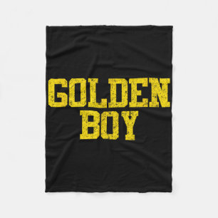 Golden Boy Viel Glück Charm Bysketbyll Fortune Fleecedecke