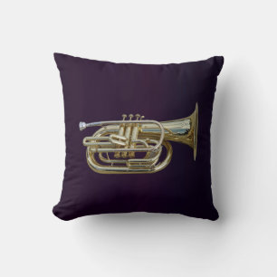 Golden Brass Euphonium Kissen