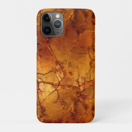 Golden Brown Cracked Textures Case-Mate iPhone Hülle