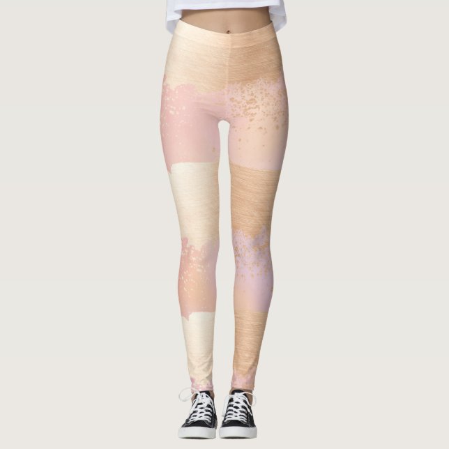 Golden Brush Schlaganke Leggings (Vorderseite)