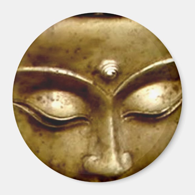 Golden Buddha Eyes Magnet (Vorne)