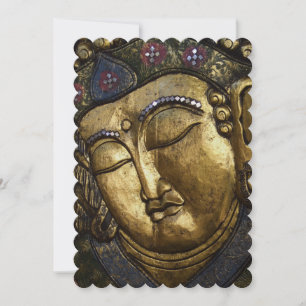 Golden Buddha Inspiration Bracket Einladung