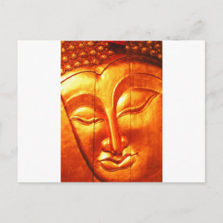 Golden Buddha Postkarte