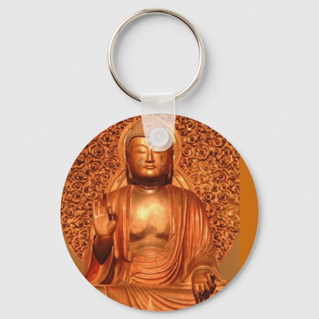 Golden Buddha Schlüsselanhänger (Vorderseite)