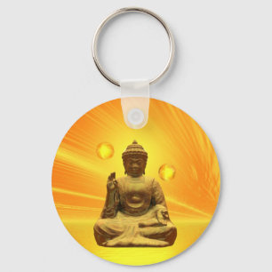 Golden Buddha Schlüsselanhänger