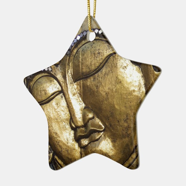 Golden Buddha Segen Inspiration Liebe Keramikornament (Links)