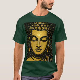 Golden Buddha Third Eye T - Shirt | Spirituelles E