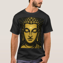 Golden Buddha Third Eye T - Shirt | Spirituelles E