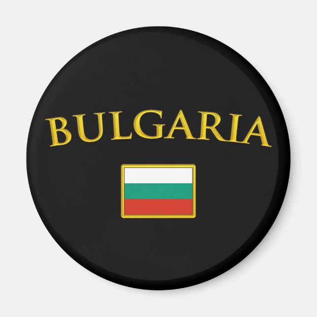Golden Bulgarien Magnet (Vorne)