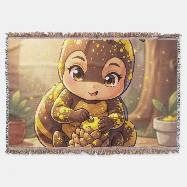 Golden Bumblebee in Bloom Dance.12 Decke (Vorderseite)