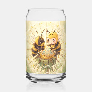 Golden Bumblebee in Bloom Dance.5 Dosenglas