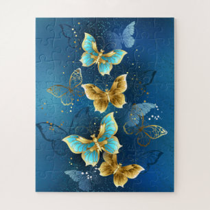 Golden butterflies puzzle