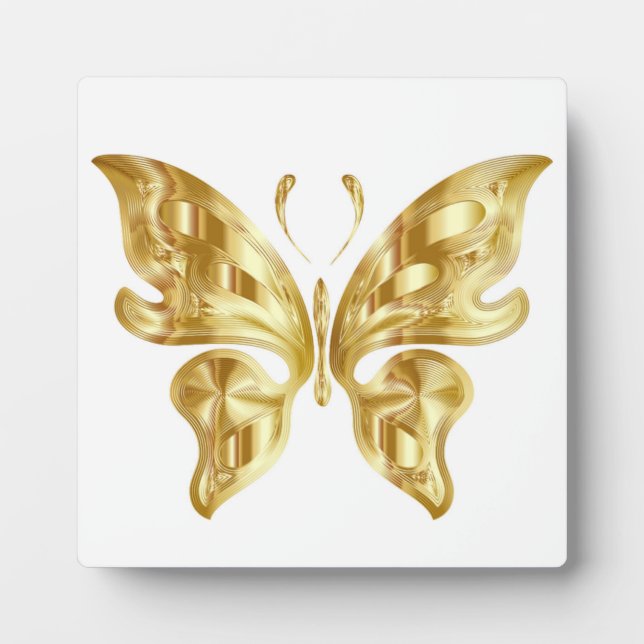 GOLDEN BUTTERFLY FOTOPLATTE (Vorderseite)