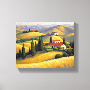 Golden Canvas Print Leinwanddruck