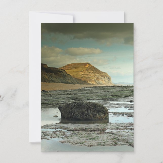 Golden Cap, Dorset-Karte (Vorderseite)