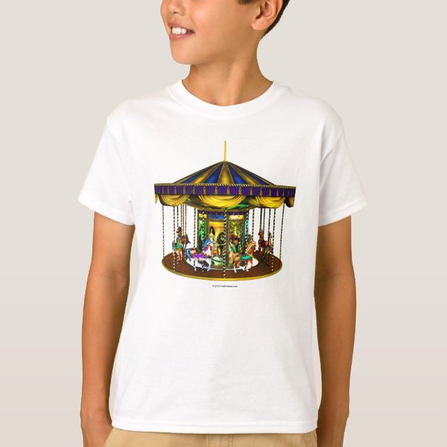Golden Carousel Kid T-Shirt (Vorderseite)