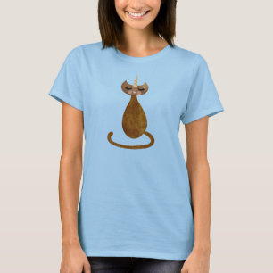 Golden Caticorn Drape T-Shirt
