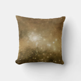 Golden Celestial Throw Kissen