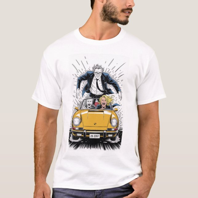 Golden Chaos Ride T-Shirt (Vorderseite)