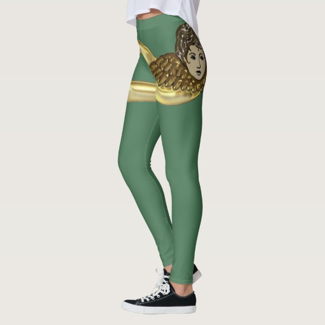Golden Cherub Ribbon Leggings (Links)