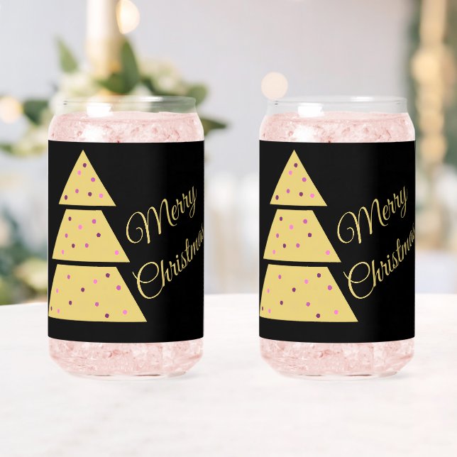 Golden Christmas Tree Drinkware Set Dosenglas (Insitu (Hochzeit))