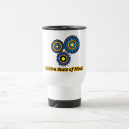 Golden Circle Design Reisebecher