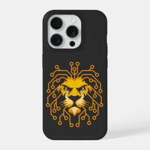 Golden Circuit Lion iPhone 15 Hülle iPhone 15 Pro Hülle