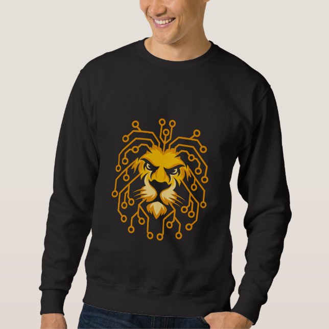 Golden Circuit Lion Sweatshirt (Vorderseite)