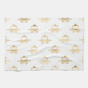 Golden Coaches Aschenputella Princess Royal Magie Geschirrtuch