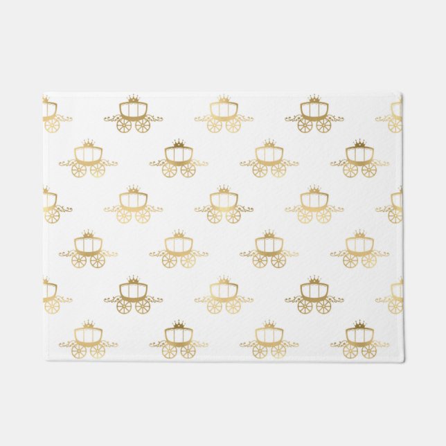 Golden Coaches Aschenputtel Prinzessin Königliche  Fußmatte (Vorderseite)