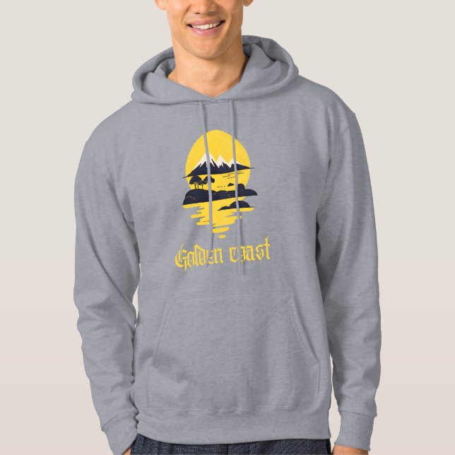 Golden Coast Horizon Pullover Hoodie (Vorderseite)