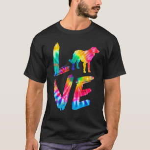 Golden Cocker Retriever Tie Dye Liebe Hundemama Va T-Shirt