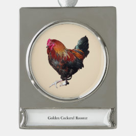 Golden Cockerel Rooster ornament