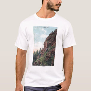 Golden, Colorado - Ausblick-Mountain View T-Shirt