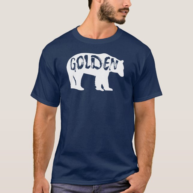 Golden Colorado Bear T-Shirt (Vorderseite)