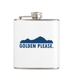 Golden Colorado Bitte Flachmann