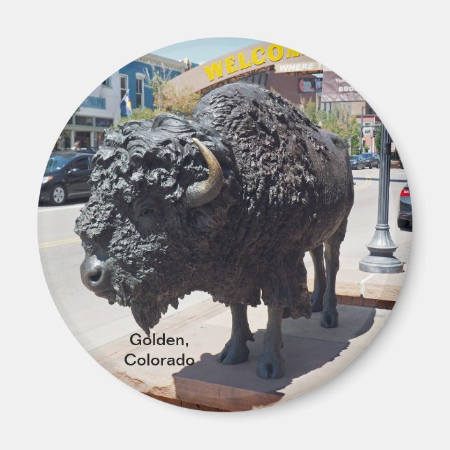 Golden Colorado Magnet (Vorne)
