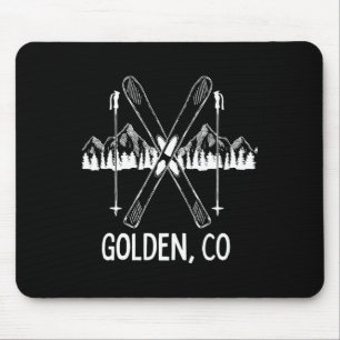 Golden Colorado Rocky Mountains Skigebiet Snowboar Mousepad