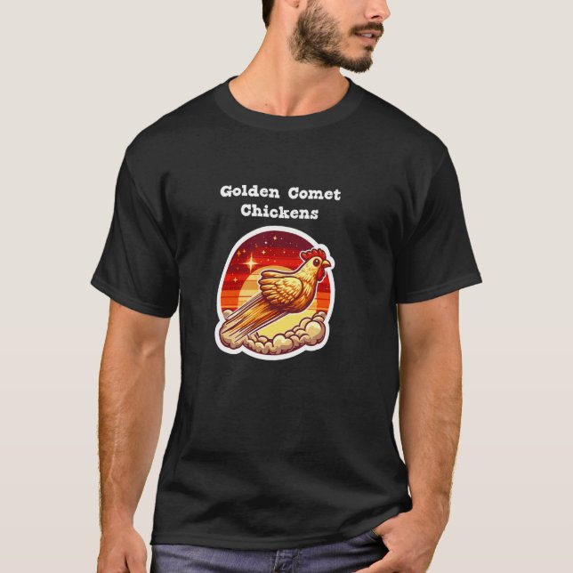 Golden Comet Huhn T-Shirt (Vorderseite)