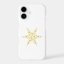 Golden Constellation Star Phone Case