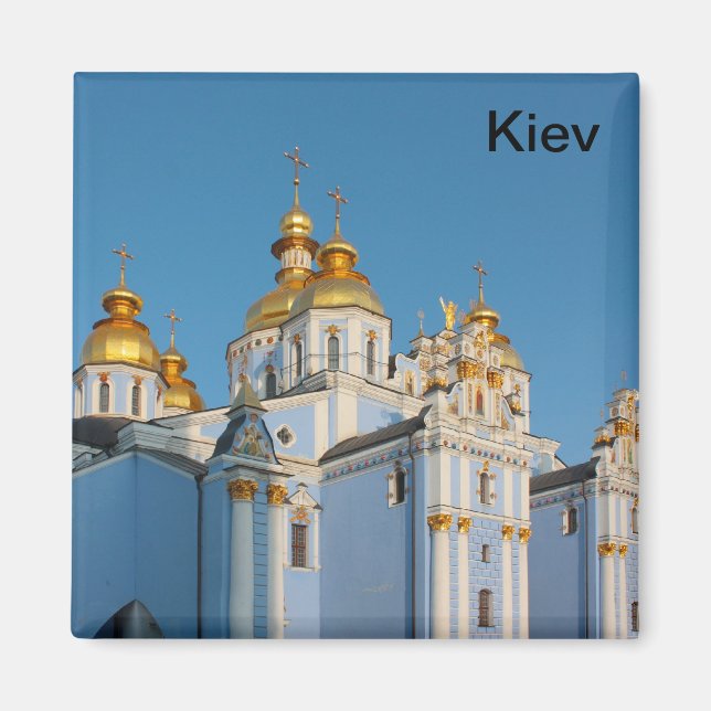 Golden copes of st. Michael in der Kathedrale in K Magnet (Vorne)