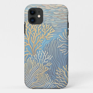 Golden Corals Deep Ocean Case-Mate iPhone Hülle